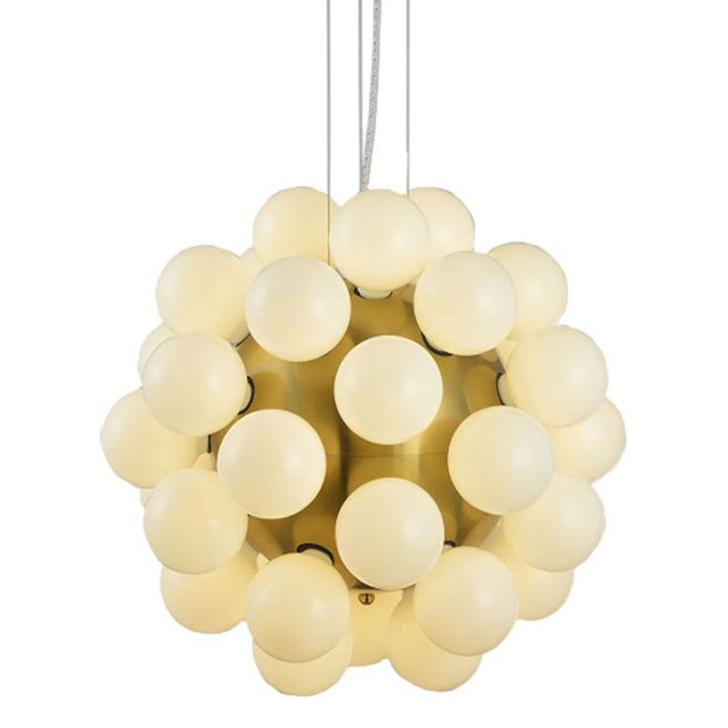 Люстра Korneli Chandelier white Золотой Белое матовое стекло Люстра Korneli Chandelier white Золотой Белое матовое стекло в Орле | Loft Concept