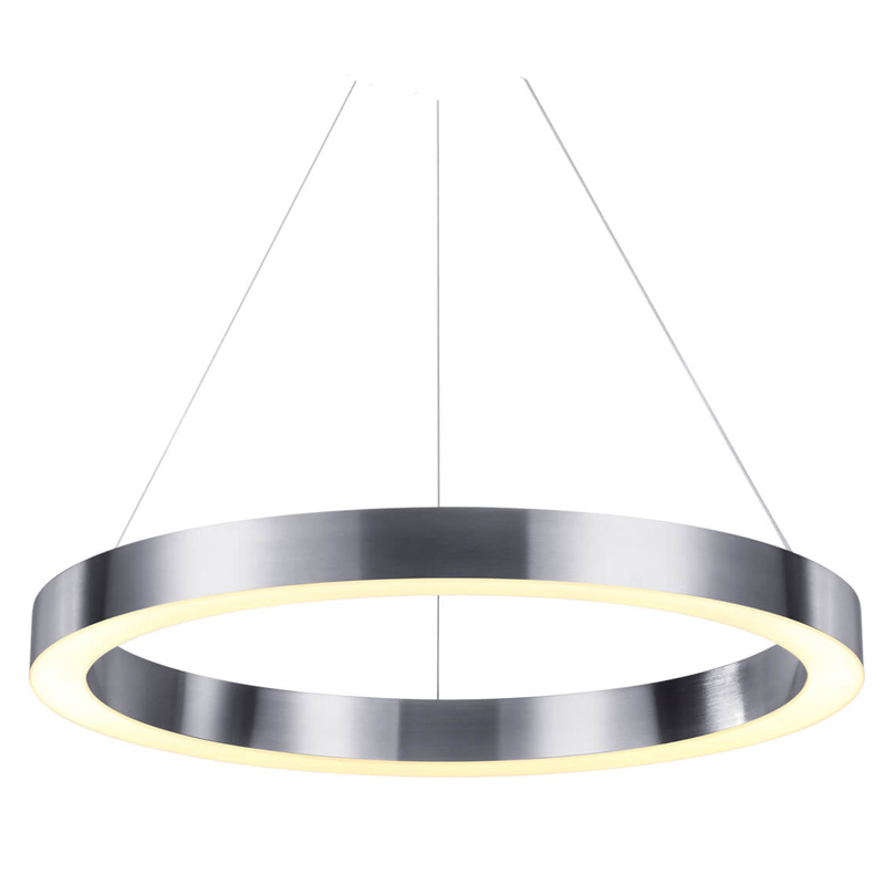 Подвесной светильник Nickel Ribbon Ring 60 Никель Подвесной светильник Nickel Ribbon Ring 60 Никель в Орле | Loft Concept