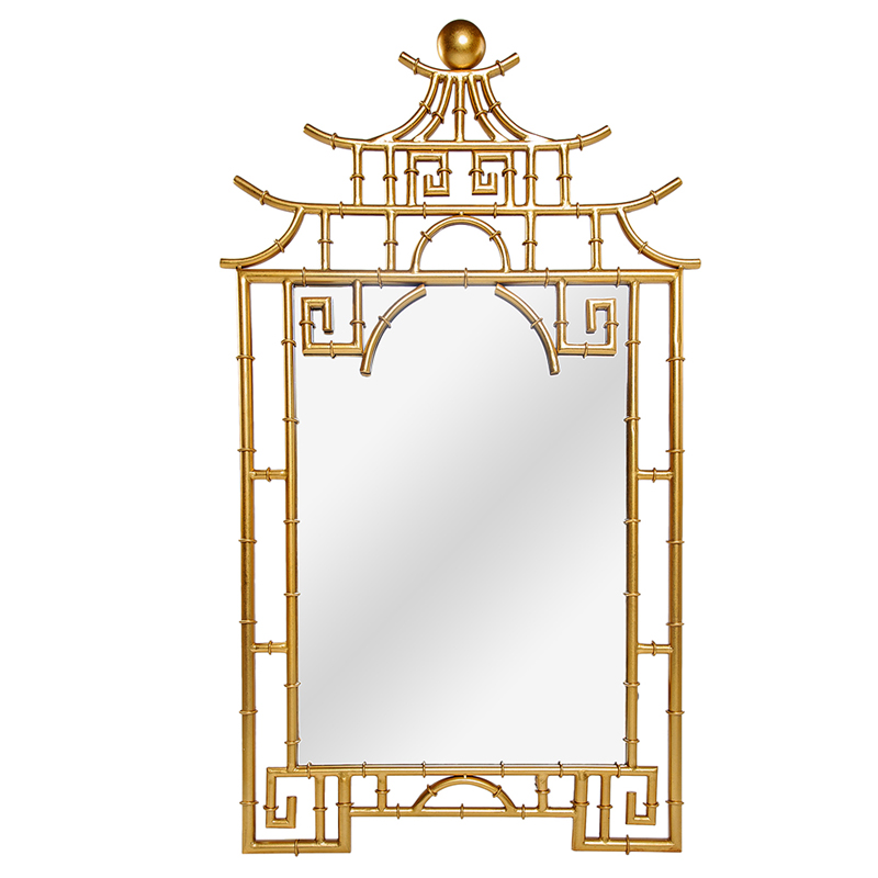 Зеркало Pagoda Mirror Gold 128 Золотой Зеркало Pagoda Mirror Gold 128 Золотой в Орле | Loft Concept