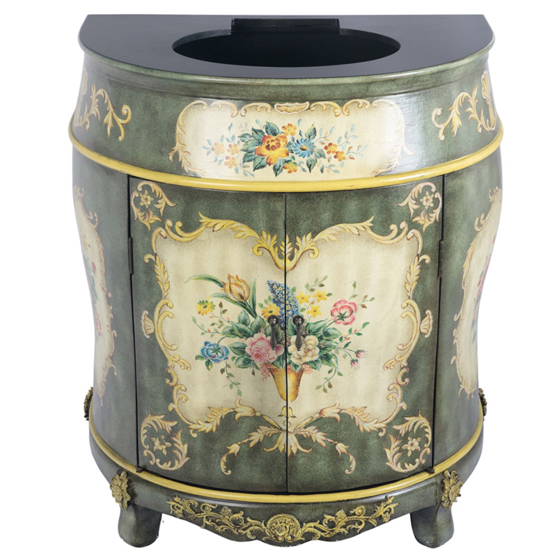 Тумба под раковину в стиле прованс Marceth nightstand Серый (Gray) Золотой Мульти Тумба под раковину в стиле прованс Marceth nightstand Серый (Gray) Золотой Мульти в Орле | Loft Concept