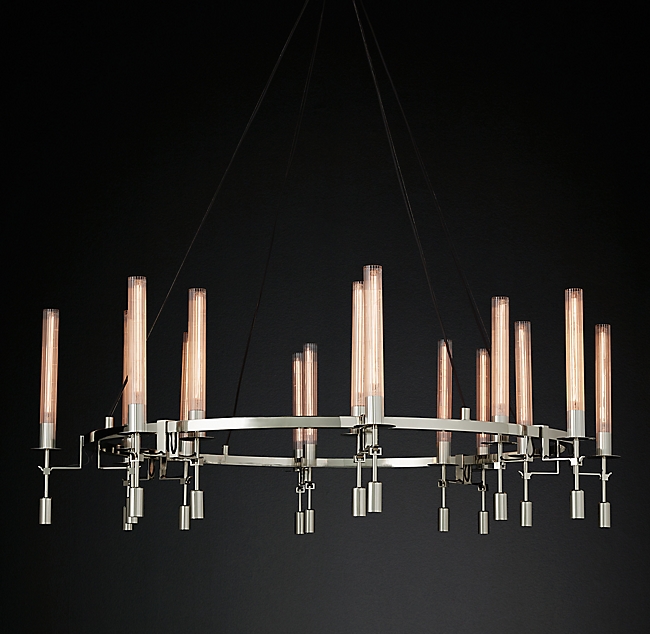 Люстра Restoration Hardware Fontanelle Chandelier nickel Никель Прозрачный Люстра Restoration Hardware Fontanelle Chandelier nickel Никель Прозрачный в Орле | Loft Concept