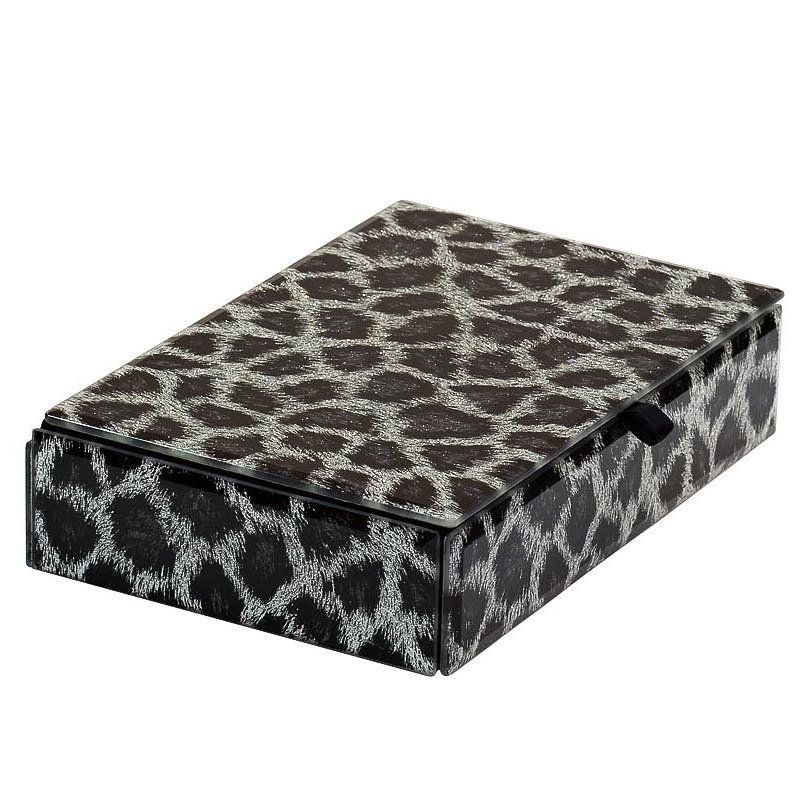 Шкатулка Snow Leopard Серый Шкатулка Snow Leopard Серый в Орле | Loft Concept