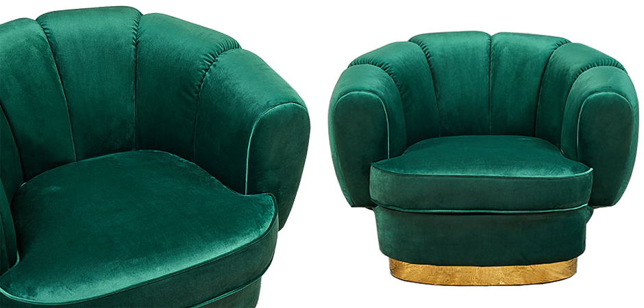 Кресло Emerald Softness Armchair Кресло Emerald Softness Armchair - Loft-Concept в Орле