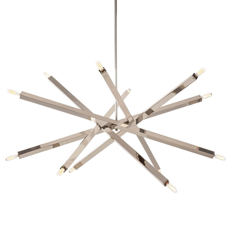 Люстра Blathmac Silver Chandelier Серебряный Люстра Blathmac Silver Chandelier Серебряный в Орле | Loft Concept