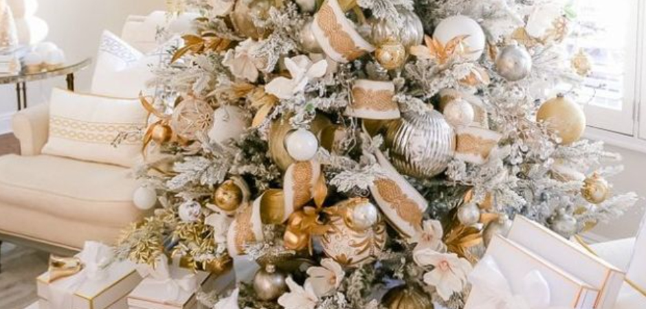 Дизайнерская Елка Премиум с Золотым Декором Christmas Tree Golden Tale Дизайнерская Елка Премиум с Золотым Декором Christmas Tree Golden Tale - Loft-Concept в Орле