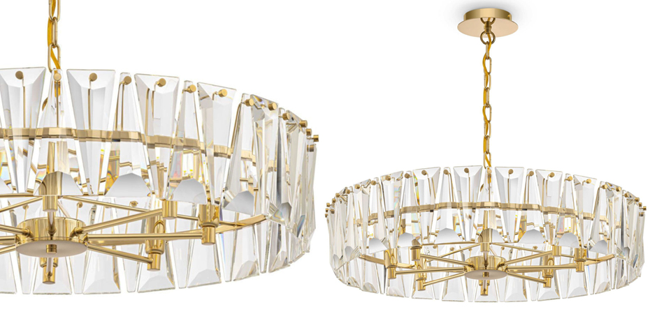 Люстра Ruby Crystal Chandelier Gold 75 Люстра Ruby Crystal Chandelier Gold 75 - Loft-Concept в Орле
