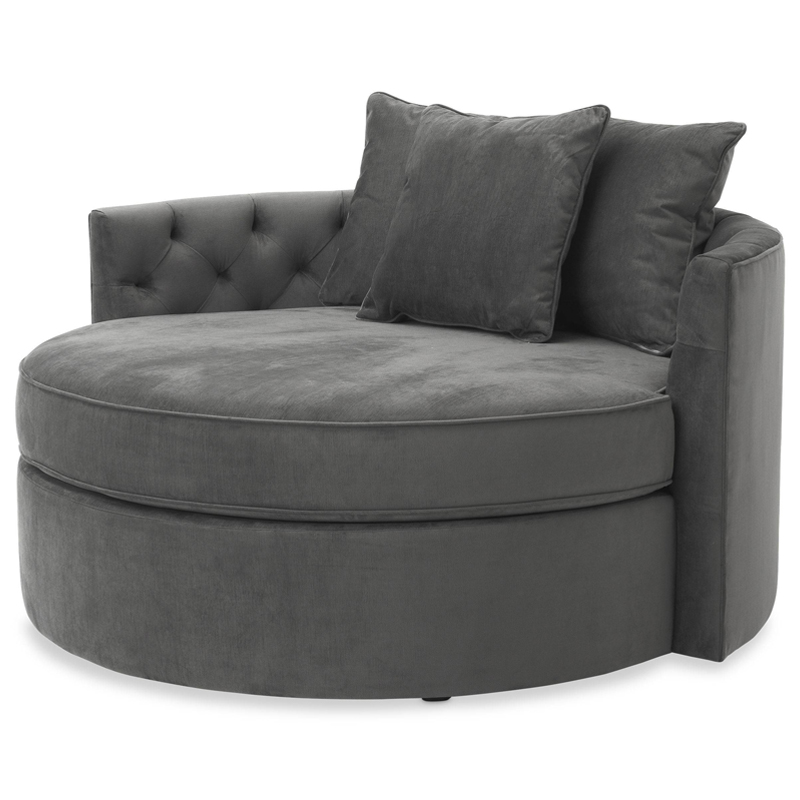 Диван Eichholtz Sofa Carlita Granite grey Серый Диван Eichholtz Sofa Carlita Granite grey Серый в Орле | Loft Concept