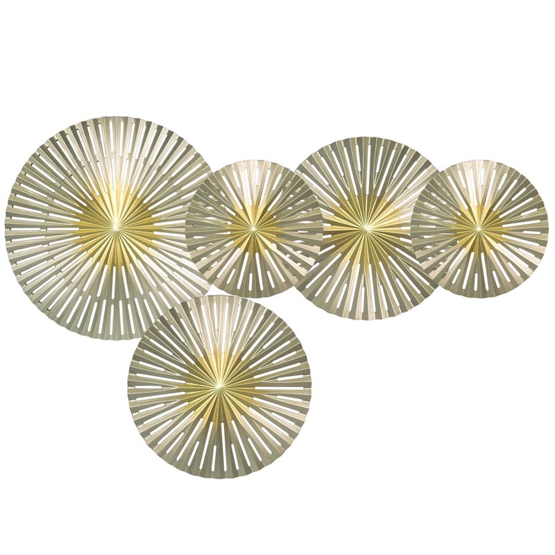 Арт-объект Apollo Gold and Silver Wall Plaque Disc gap 5 Золотой Серебряный Арт-объект Apollo Gold and Silver Wall Plaque Disc gap 5 Золотой Серебряный в Орле | Loft Concept