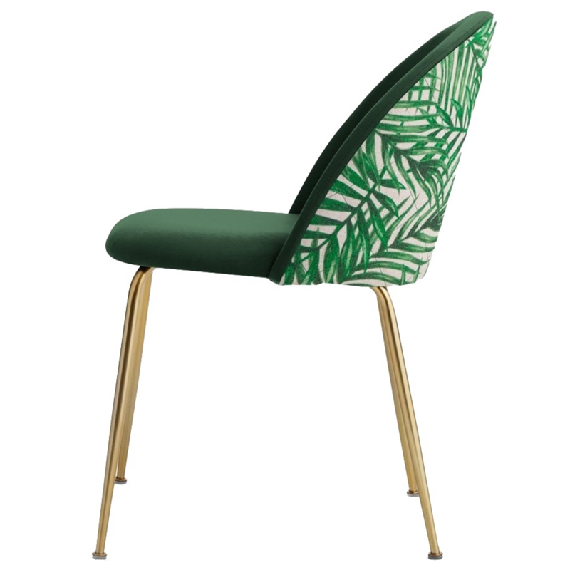 Tropical Leaves Chair Стул тропические листья Зеленый Золотой Tropical Leaves Chair Стул тропические листья Зеленый Золотой в Орле | Loft Concept