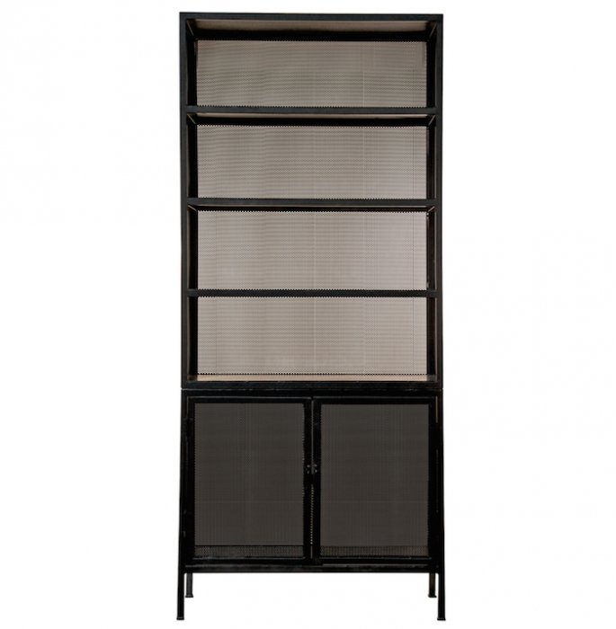 Буфет Industrial Loft Dark Metal Mesh Cabinet Черный Буфет Industrial Loft Dark Metal Mesh Cabinet Черный в Орле | Loft Concept
