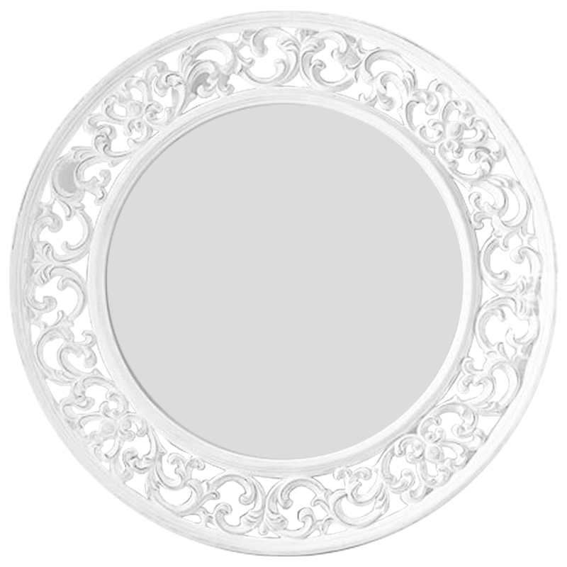 Зеркало Ursins Mirror Белый винтажная патина   в Орле | Loft Concept 