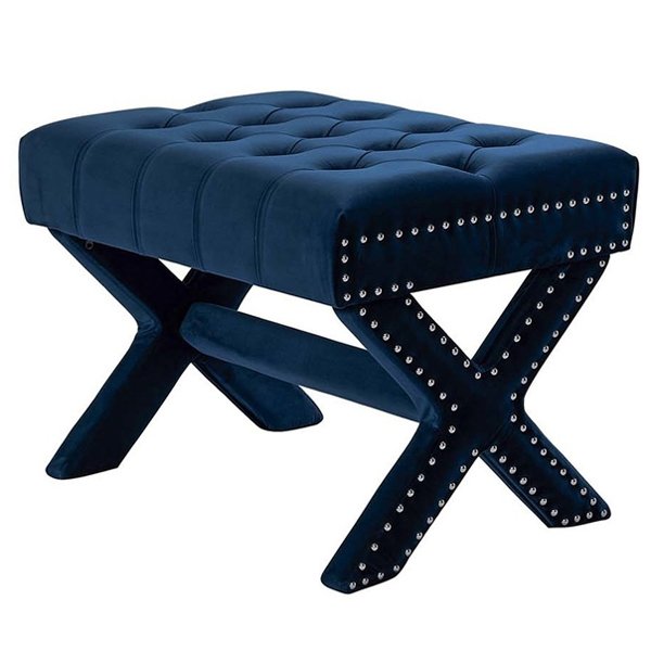 Оттоманка Fantastic X Bench Ottoman Темно-синий Оттоманка Fantastic X Bench Ottoman Темно-синий в Орле | Loft Concept