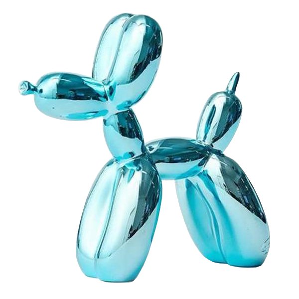 Статуэтка Jeff Koons Balloon Dog Turquoise Бирюзовый Статуэтка Jeff Koons Balloon Dog Turquoise Бирюзовый в Орле | Loft Concept