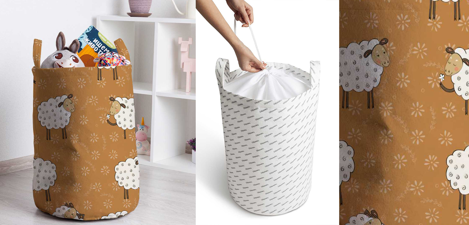 Корзина Sheep Basket - фото