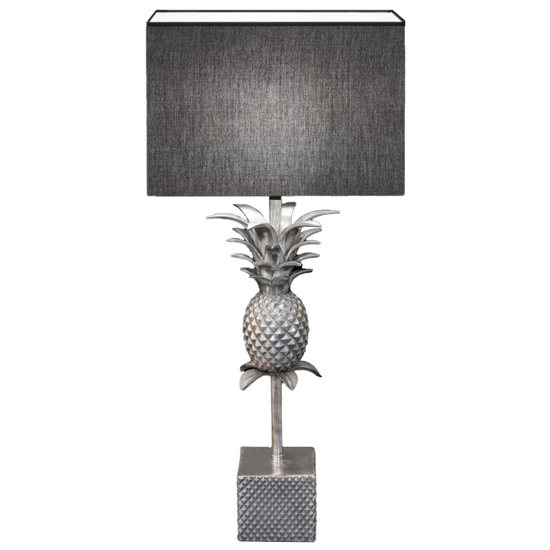 Настольная лампа LAMPTABLE PINEAPPLE STRAIGHT Gray Серый Серебряный в Орле | Loft Concept 