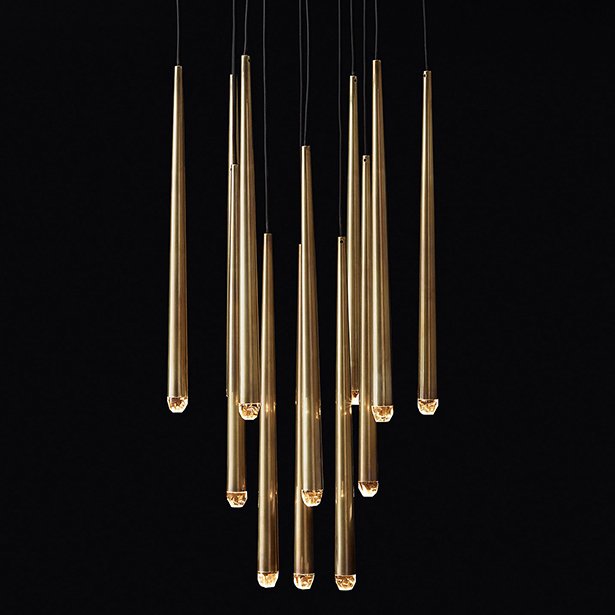 Люстра RH Aquitaine Round Chandelier Бронза Люстра RH Aquitaine Round Chandelier Бронза в Орле | Loft Concept