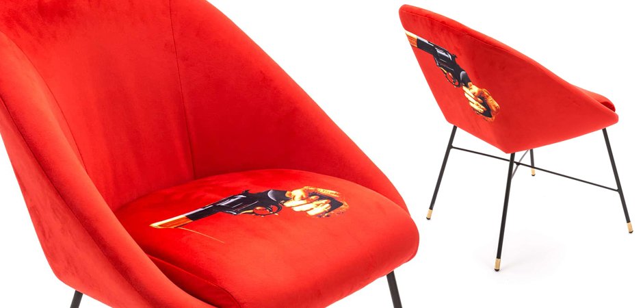 Полукресло Seletti Padded Chair Revolver Полукресло Seletti Padded Chair Revolver - Loft-Concept в Орле