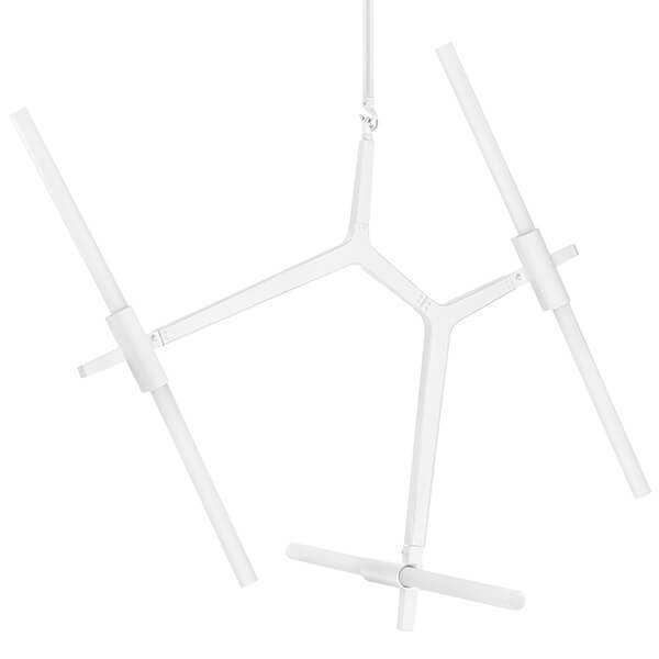 Люстра Агнес Chandelier White 6 Белый Люстра Агнес Chandelier White 6 Белый в Орле | Loft Concept