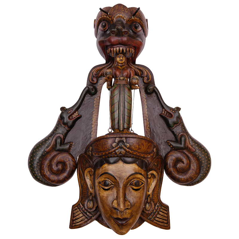 Маска Sri-Lanka Traditional Mask Шри-Ланка Коричневый Мульти Маска Sri-Lanka Traditional Mask Шри-Ланка Коричневый Мульти в Орле | Loft Concept