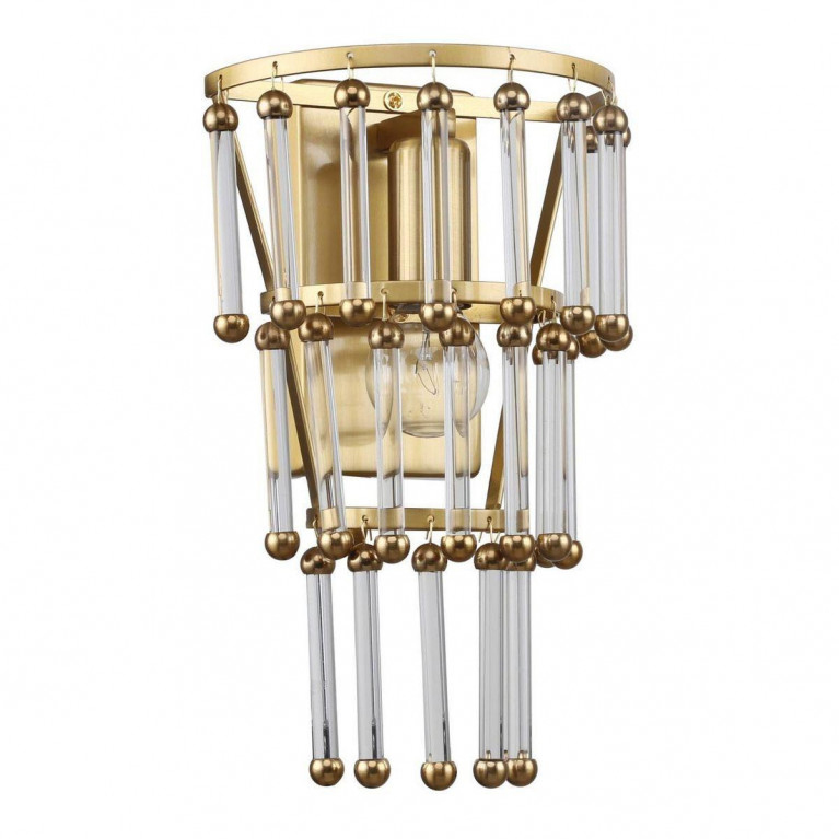 Бра Restoration Hardware Luciano Wall Lamp Латунь Прозрачный Бра Restoration Hardware Luciano Wall Lamp Латунь Прозрачный в Орле | Loft Concept