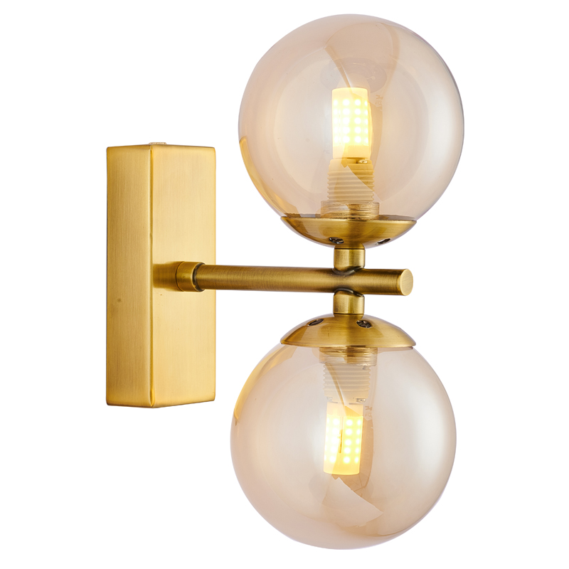 Бра Berries Sconce amber Латунь Янтарь (Amber) Бра Berries Sconce amber Латунь Янтарь (Amber) в Орле | Loft Concept