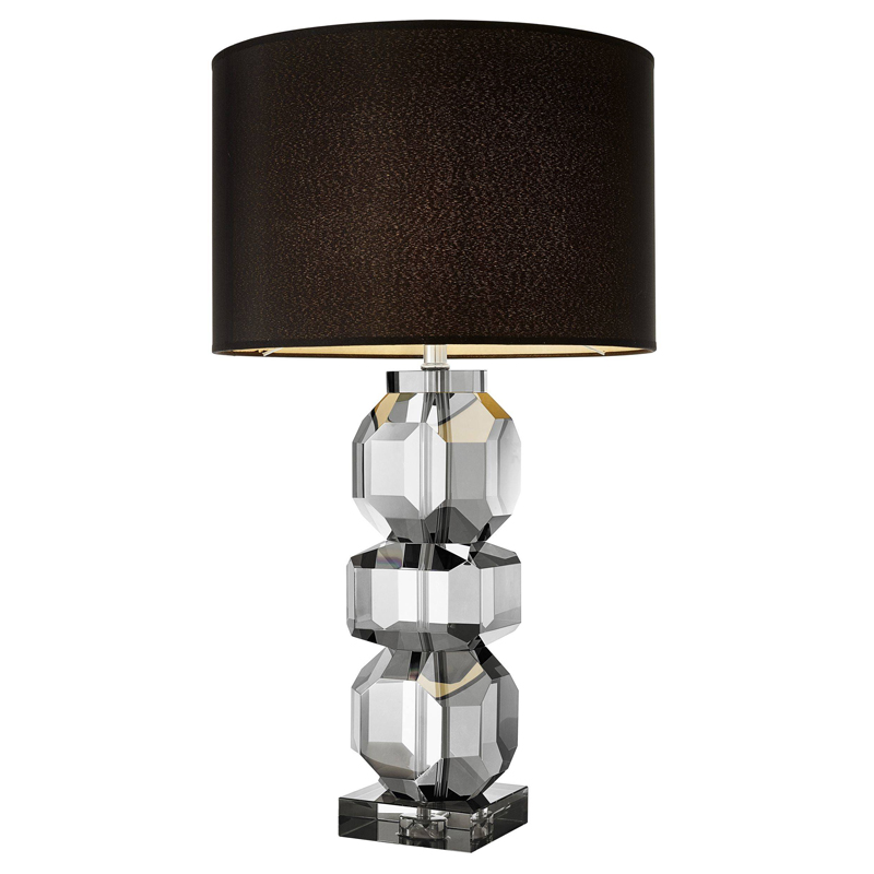 Настольная лампа Eichholtz Table Lamp Mornington Стекло Смок Черный Настольная лампа Eichholtz Table Lamp Mornington Стекло Смок Черный в Орле | Loft Concept