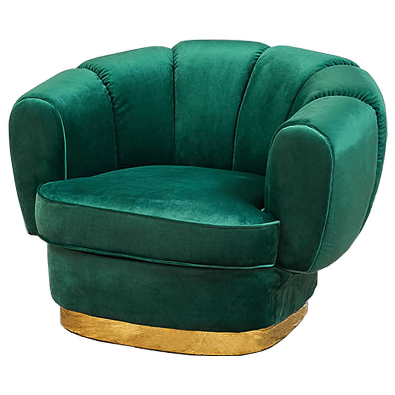 Кресло Emerald Softness Armchair Изумрудный Глянцевое золото Кресло Emerald Softness Armchair Изумрудный Глянцевое золото в Орле | Loft Concept