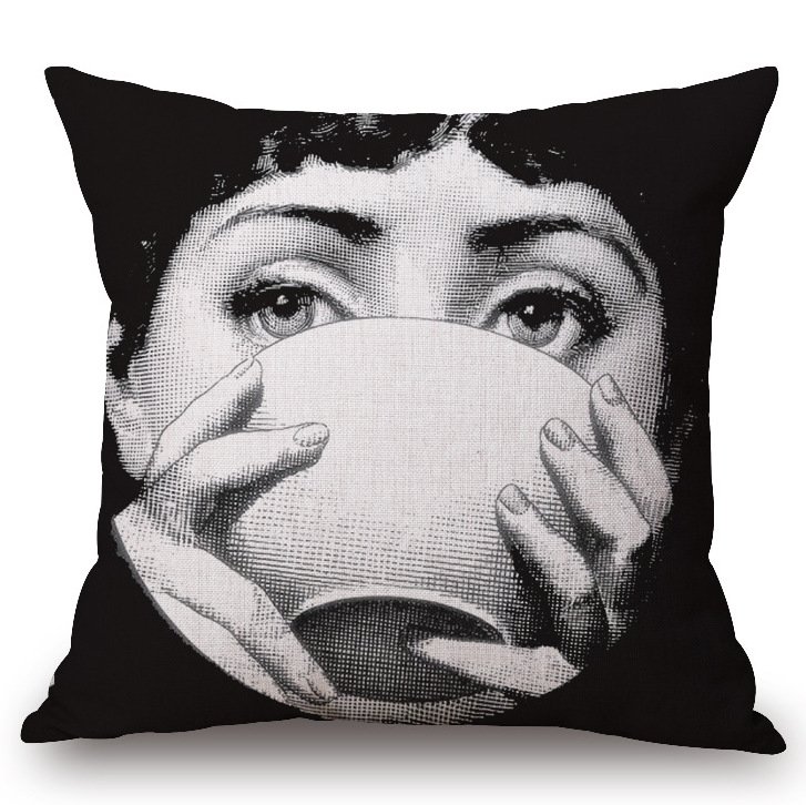 Декоративная подушка Fornasetti 009 Декоративная подушка Fornasetti 009 в Орле | Loft Concept