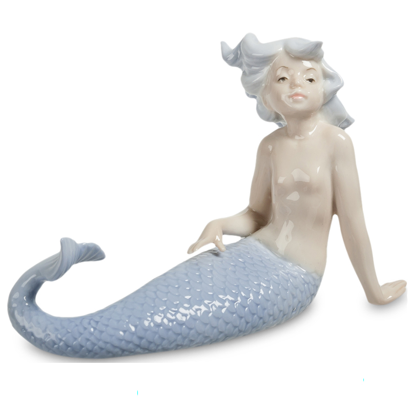 Статуэтка Mermaid Dreaming Бежевый Светло-голубой Статуэтка Mermaid Dreaming Бежевый Светло-голубой в Орле | Loft Concept