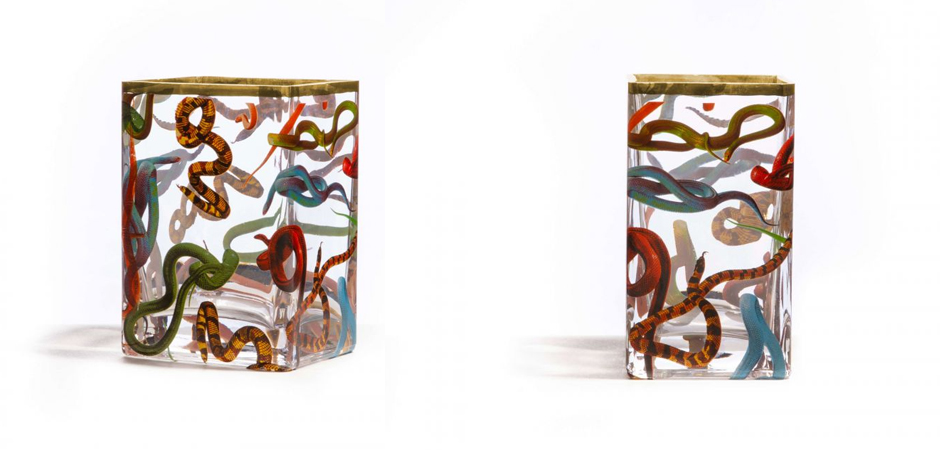 Ваза Glass Vase Snakes Ваза Glass Vase Snakes - Loft-Concept в Орле