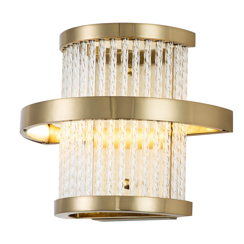 Бра Liadan Glass Tubes Wall Lamp Прозрачное Стекло Латунь Бра Liadan Glass Tubes Wall Lamp Прозрачное Стекло Латунь в Орле | Loft Concept