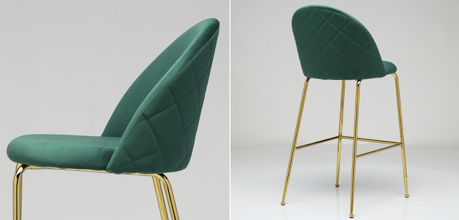 Барный стул Vendramin Bar Stool green Барный стул Vendramin Bar Stool green - Loft-Concept в Орле
