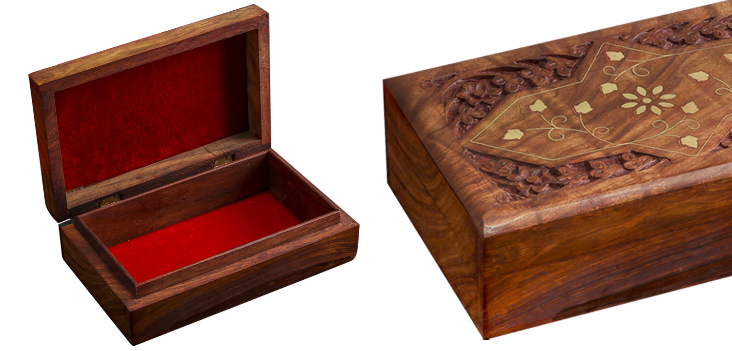 Шкатулка Damini Indian Inlay Box - фото