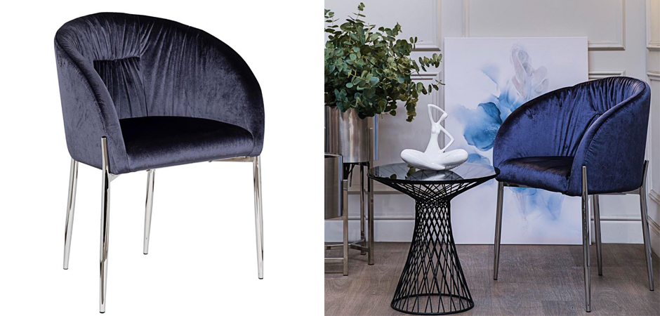 Стул Miranda Chair blue Стул Miranda Chair blue - Loft-Concept в Орле