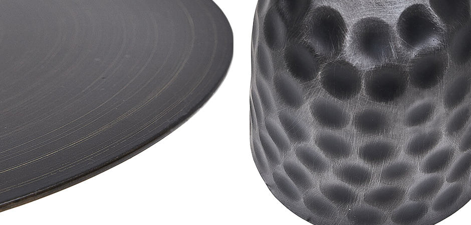 Приставной стол Cluster Surface Dark Nickel Side Table Приставной стол Cluster Surface Dark Nickel Side Table - Loft-Concept в Орле