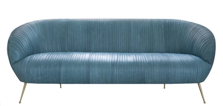 Софа Kelly Wearstler Souffle Settee Leather Софа Kelly Wearstler Souffle Settee Leather - Loft-Concept в Орле