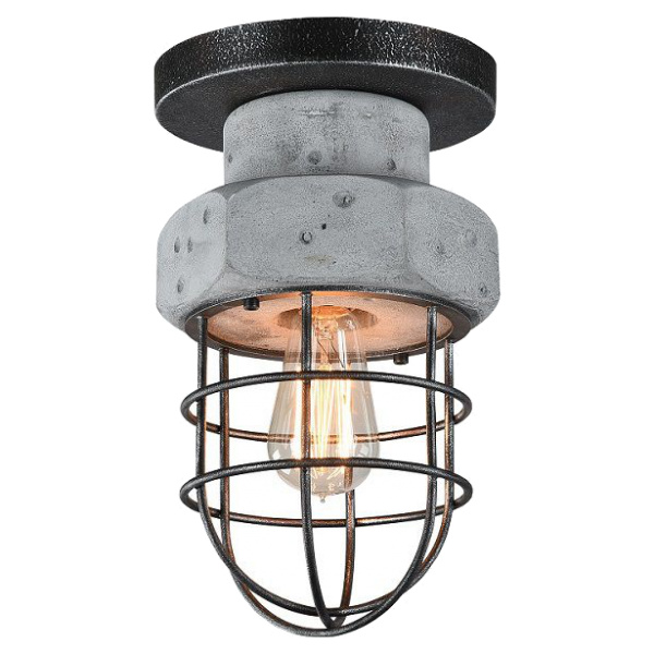 Потолочный светильник Concrete Bolt Chandelier Потолочный светильник Concrete Bolt Chandelier в Орле | Loft Concept