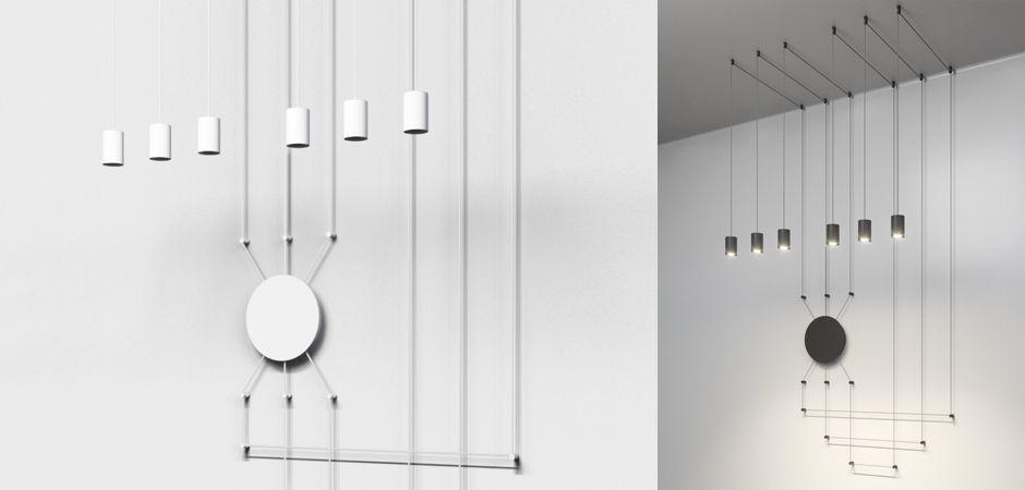Подвес Wireflow FreeForm LED White 6 патронов Подвес Wireflow FreeForm LED White 6 патронов - Loft-Concept в Орле
