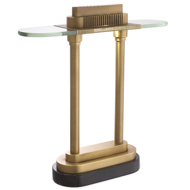 Настольная лампа Eichholtz Desk Lamp Bologno Золотой Черный Мрамор Nero Прозрачное Стекло Настольная лампа Eichholtz Desk Lamp Bologno Золотой Черный Мрамор Nero Прозрачное Стекло в Орле | Loft Concept