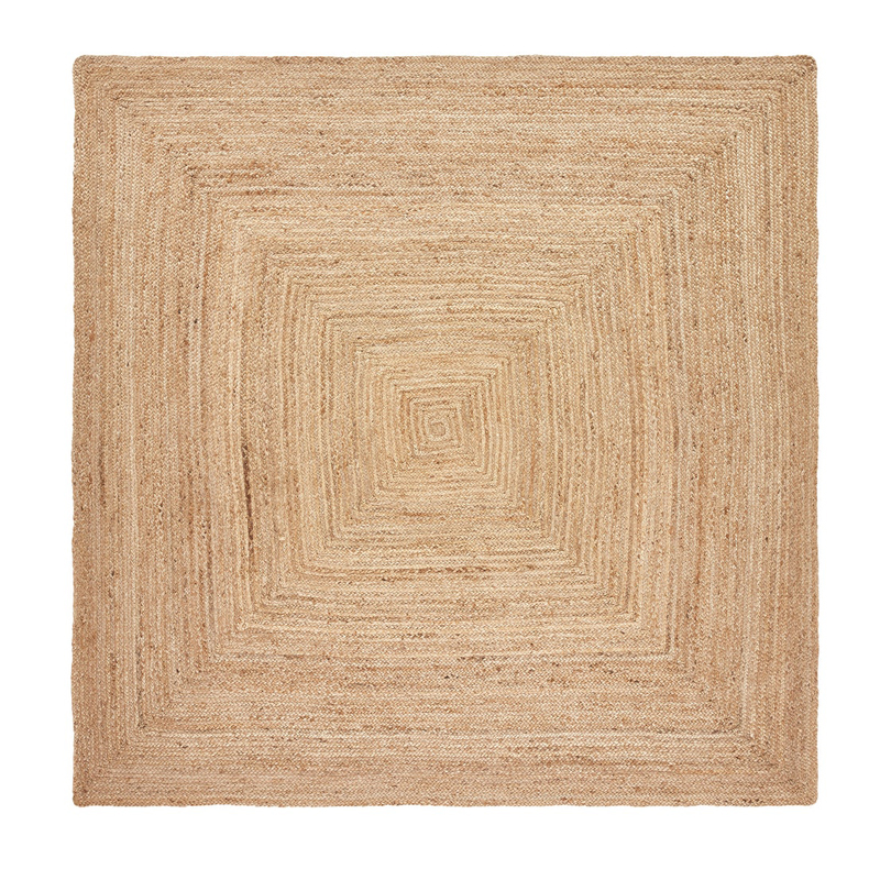 Ковер Square Carpet 100% джут Бежевый Ковер Square Carpet 100% джут Бежевый в Орле | Loft Concept