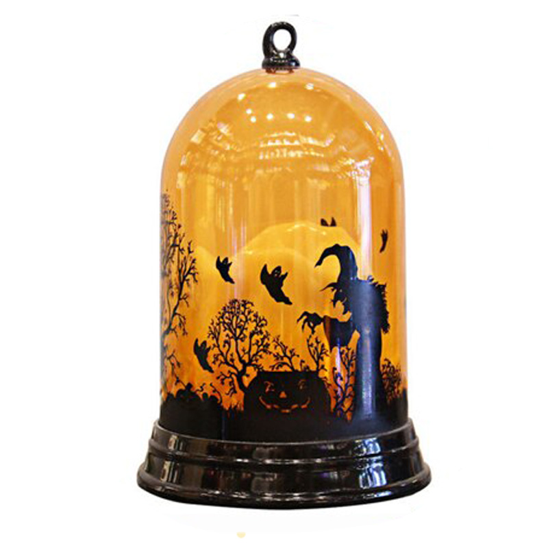 Фонарь Halloween Lantern Оранжевый Черный Фонарь Halloween Lantern Оранжевый Черный в Орле | Loft Concept