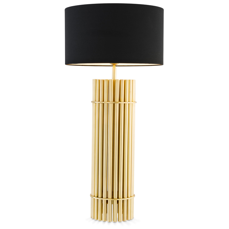 Настольная лампа Eichholtz Table Lamp Reef Латунь Черный Настольная лампа Eichholtz Table Lamp Reef Латунь Черный в Орле | Loft Concept