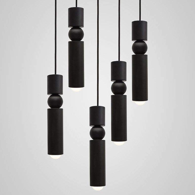 Подвесной светильник Fulcrum by Lee Broom Black Черный Подвесной светильник Fulcrum by Lee Broom Black Черный в Орле | Loft Concept