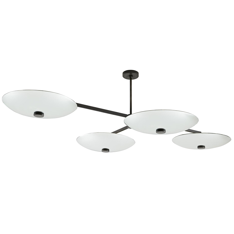 Люстра Arteriors RAMSEY CHANDELIER Черный Серый Серебряный Люстра Arteriors RAMSEY CHANDELIER Черный Серый Серебряный в Орле | Loft Concept