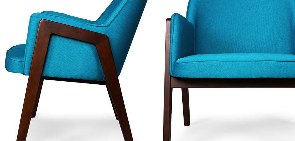 Кресло Gregory light blue Кресло Gregory light blue - Loft-Concept в Орле