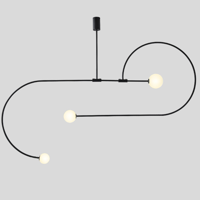 Люстра Fontana Amorosa Three Vortex Black Черный Белый Люстра Fontana Amorosa Three Vortex Black Черный Белый в Орле | Loft Concept