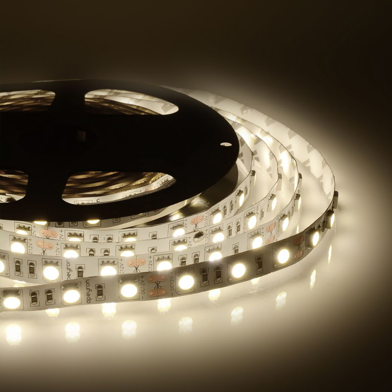 Светодиодная лента 14,4W/m 60LED/m 5050SMD дневной белый 5M Белый Светодиодная лента 14,4W/m 60LED/m 5050SMD дневной белый 5M Белый в Орле | Loft Concept