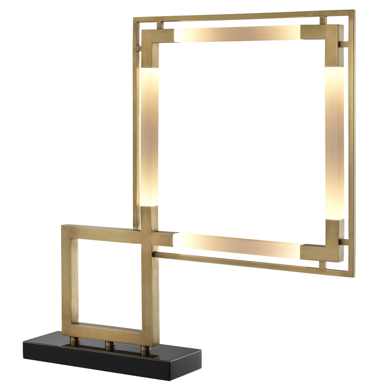 Настольная лампа Eichholtz Table Lamp Esperia Латунь Античная полированная Черный Мрамор Nero Настольная лампа Eichholtz Table Lamp Esperia Латунь Античная полированная Черный Мрамор Nero в Орле | Loft Concept