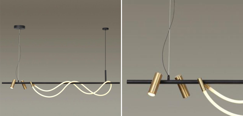 Подвесной Светильник LUKE LAMPCO TRACER LAMP Ширина 180 см Подвесной Светильник LUKE LAMPCO TRACER LAMP Ширина 180 см - Loft-Concept в Орле