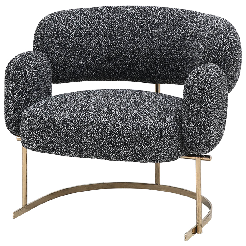 Кресло Madge Armchair Серый Глянцевое золото Кресло Madge Armchair Серый Глянцевое золото в Орле | Loft Concept